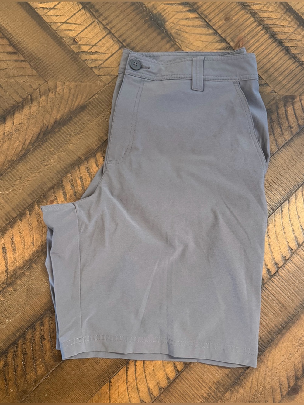 Columbia Men's Slate Gray Flat Front Performance Shorts